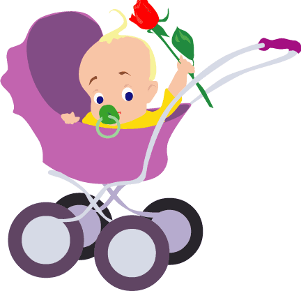 Baby Stroller on Mother S Day Clip Art   Free Clipart For Mom    Mothers Day Central